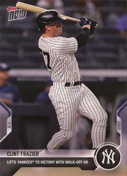 2021 Topps Now #292 Clint Frazier Front