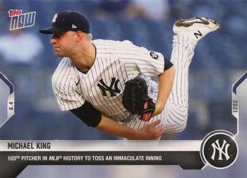 2021 Topps Now #306 Michael King Front