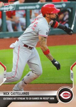2021 Topps Now #308 Nick Castellanos Front