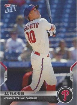 2021 Topps Now #319 J.T. Realmuto Front