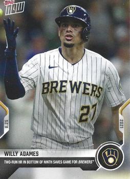 2021 Topps Now #413 Willy Adames Front