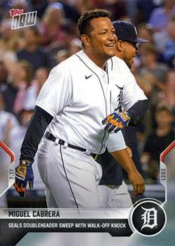2021 Topps Now #515 Miguel Cabrera Front