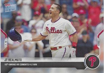 2021 Topps Now #525 JT Realmuto Front