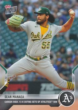 2021 Topps Now #544 Sean Manaea Front