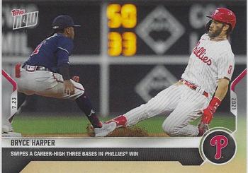 2021 Topps Now #545 Bryce Harper Front