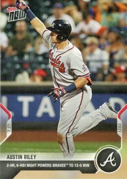 2021 Topps Now #562 Austin Riley Front