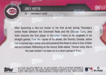 2021 Topps Now #576 Joey Votto Back
