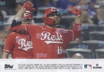 2021 Topps Now #585 Joey Votto Back