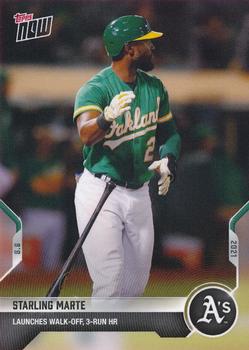 2021 Topps Now #625 Starling Marte Front