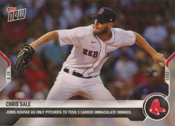 2021 Topps Now #711 Chris Sale Front