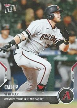 2021 Topps Now #791 Seth Beer Front