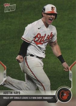2021 Topps Now #817 Austin Hays Front