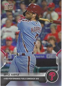 2021 Topps Now #819 Bryce Harper Front