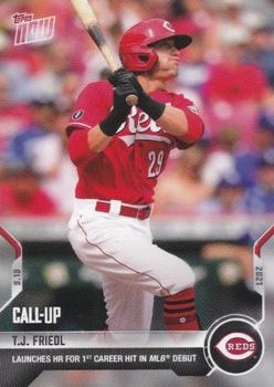 2021 Topps Now #827 T.J. Friedl Front