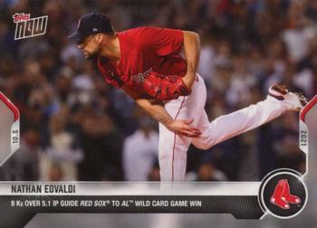 2021 Topps Now #912 Nathan Eovaldi Front