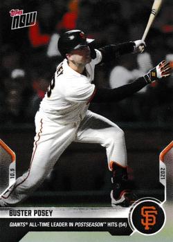 2021 Topps Now #943 Buster Posey Front