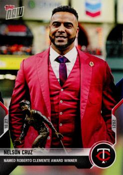 2021 Topps Now #1016 Nelson Cruz Front