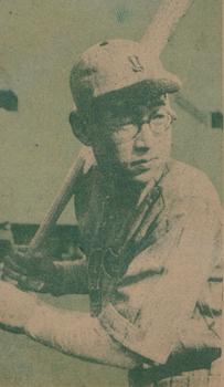 1948 Yakyu Shonen Tinted Bromides (JBR 20) #25 Kaoru Betto Front