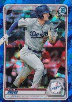 2020 Bowman Draft Sapphire Edition #BD-142 Kody Hoese Front