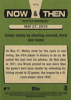 2020 Topps Heritage - Now & Then #NT-12 Mallex Smith Back