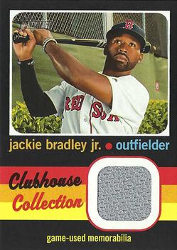 2020 Topps Heritage - Clubhouse Collection Relics (High Number) #CCR-JBJ Jackie Bradley Jr. Front