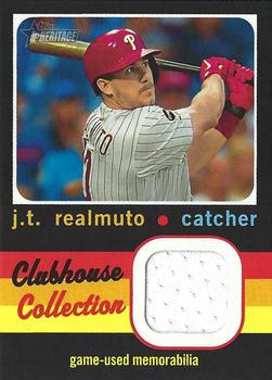 2020 Topps Heritage - Clubhouse Collection Relics High Number #CCR-JRE J.T. Realmuto Front