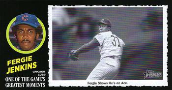 2020 Topps Heritage - 1971 Topps One of the Game's Greatest Moments Box Toppers (High Number) #12 Fergie Jenkins Front