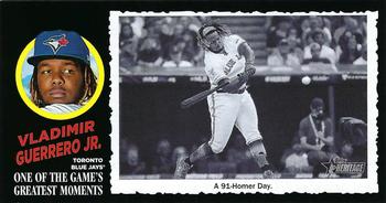 2020 Topps Heritage - 1971 Topps One of the Game's Greatest Moments Box Toppers (High Number) #37 Vladimir Guerrero Jr. Front
