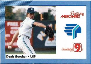 1991 Merchants Bank/WIXT9 Syracuse Chiefs #NNO Denis Boucher Front
