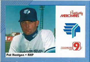1991 Merchants Bank/WIXT9 Syracuse Chiefs #NNO Pat Hentgen Front