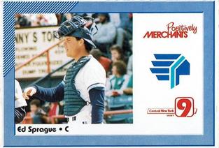 1991 Merchants Bank/WIXT9 Syracuse Chiefs #NNO Ed Sprague Front