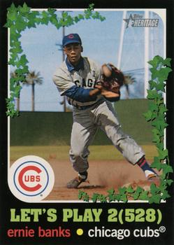 2020 Topps Heritage - Let's Play 2(528) #LP2-6 Ernie Banks Front