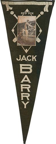 1916 Ferguson Bakery Premium Prize Pennants #NNO Jack Barry Front