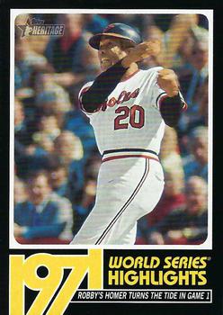 2020 Topps Heritage - 1971 World Series Highlights #WSH-3 Frank Robinson Front