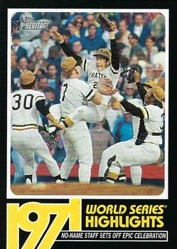 2020 Topps Heritage - 1971 World Series Highlights #WSH-5 Pittsburgh Pirates Front