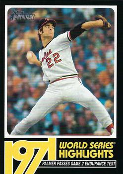 2020 Topps Heritage - 1971 World Series Highlights #WSH-7 Jim Palmer Front