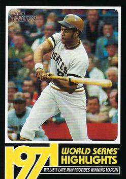 2020 Topps Heritage - 1971 World Series Highlights #WSH-8 Willie Stargell Front