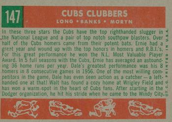 2020 Topps Heritage - Let's Play 2(528) Buybacks #147 Cubs Clubbers Back