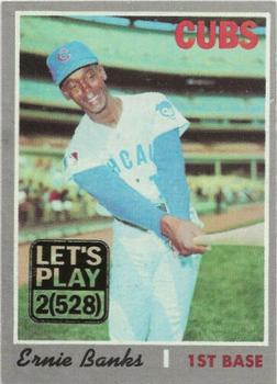 2020 Topps Heritage - Let's Play 2(528) Buybacks #630 Ernie Banks Front