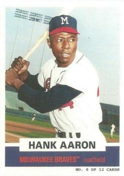 2021 Topps Throwback Thursday #6 Hank Aaron Front