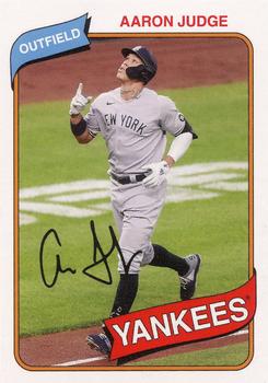 2021 Topps Throwback Thursday #53 Aaron Judge Front