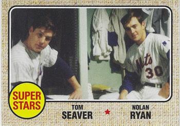 2021 Topps Throwback Thursday #70 Tom Seaver / Nolan Ryan Front