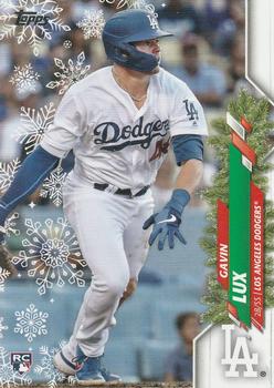 2020 Topps Holiday #HW1 Gavin Lux Front