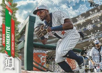 2020 Topps Holiday #HW3 Travis Demeritte Front