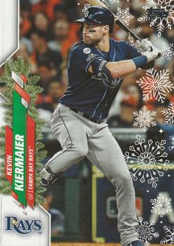 2020 Topps Holiday #HW21 Kevin Kiermaier Front