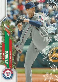 2020 Topps Holiday #HW36 Corey Kluber Front