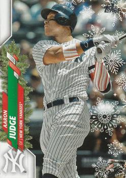 2020 Topps Holiday #HW38 Aaron Judge Front
