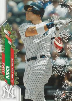 2020 Topps Holiday #HW38 Aaron Judge Front