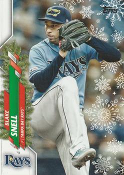 2020 Topps Holiday #HW40 Blake Snell Front