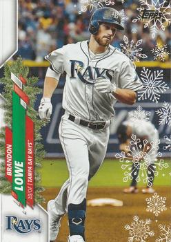 2020 Topps Holiday #HW41 Brandon Lowe Front